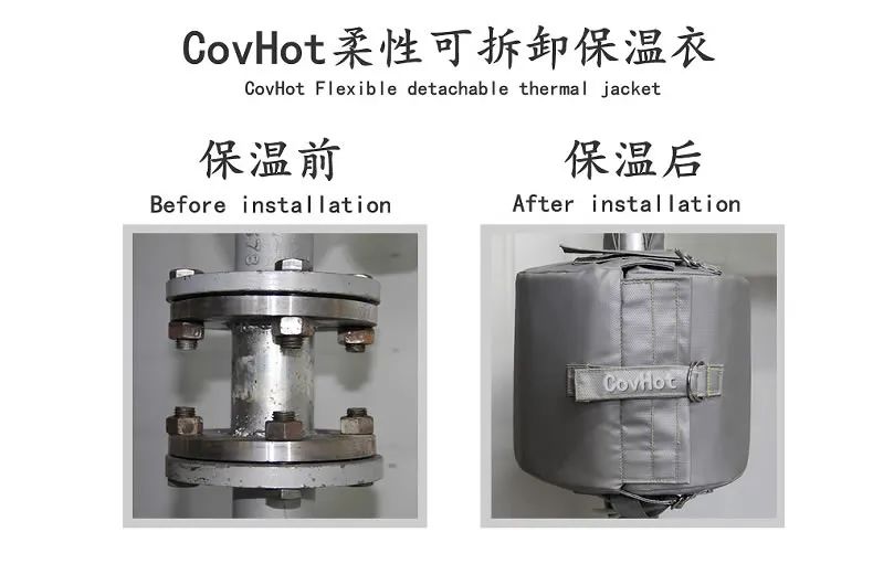 COVHOT?柔性可拆卸式<a href=http://sirenfeiji.cn/e/tags/?tagname=%E4%BF%9D%E6%B8%A9%E8%A1%A3 target=_blank class=infotextkey>保溫衣</a>,蒸汽系統(tǒng)節(jié)能,節(jié)能保溫